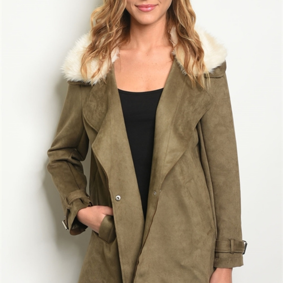 OLIVE JACKET @LAST ONE - Picture 2 of 5